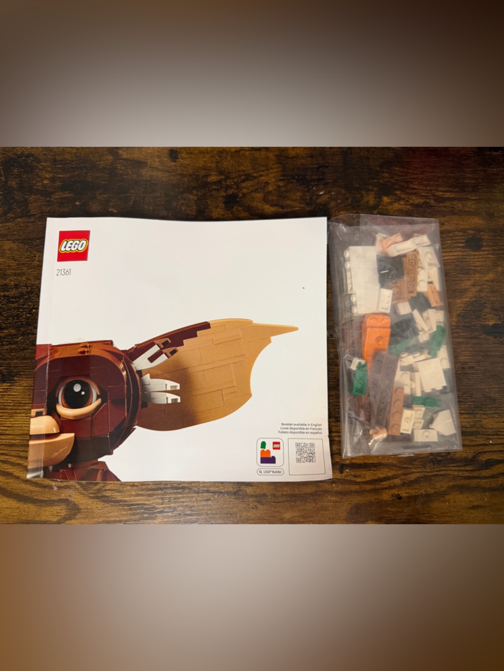 LEGO 21361 Ideas Gizmo Gremlins: Manual Only‎ Extra LEGO pieces